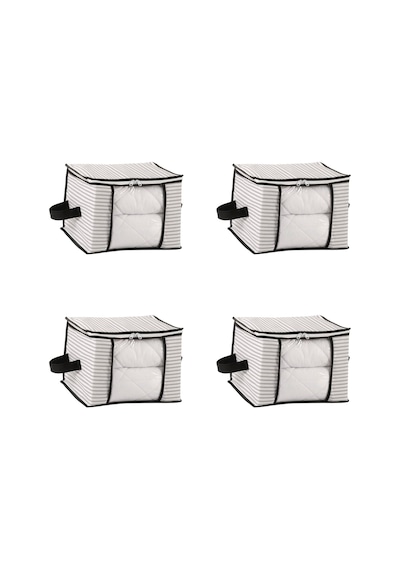 Adet Lüks Pencereli Çok Amaçlı Dolap Düzenleyici Hurç Çorap Hurcu 34 X 22 X 22 Cm Siyah Diğer
