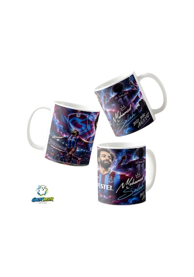 Mohamed Salah Trabzonspor Kupa Bardak Tek Adet K0497 Çok Renkli