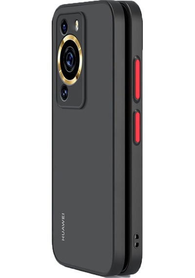 Huawei P60 Pro / P60 London Serisi Dayanıklı Kılıf - Siyah Al3415