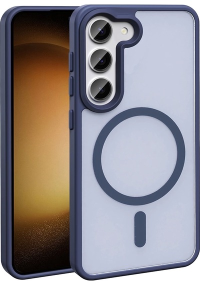 Galaxy Uyumlu S24 Fe Kılıf Magsafe Şarj Özellikli Mat Arka Yüzey Redclick Sio Kapak