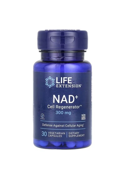 Life Extension Nad+ Niagen Cell Regenerator Brain & Cognitive 300 Mg 30 Vegetarian Caps Aromasız