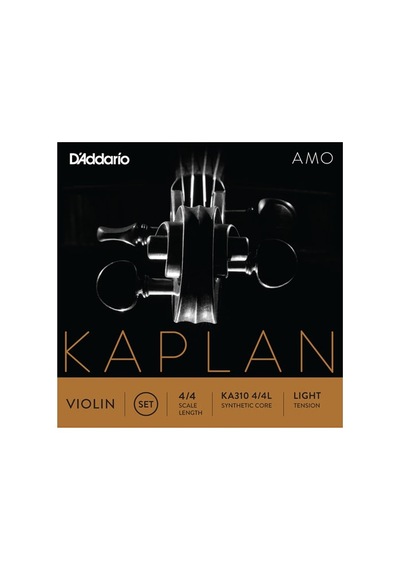 Daddarıo Ka310l Keman Tel Seti, Kaplan Amo, 4/4 Scale, Lıght Tensı