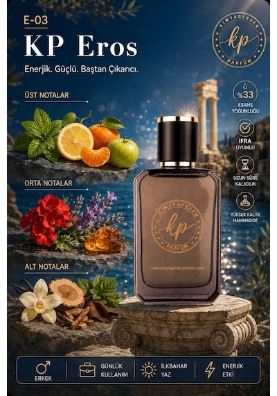KP E-03 Erkek Parfüm EDP 50 ML