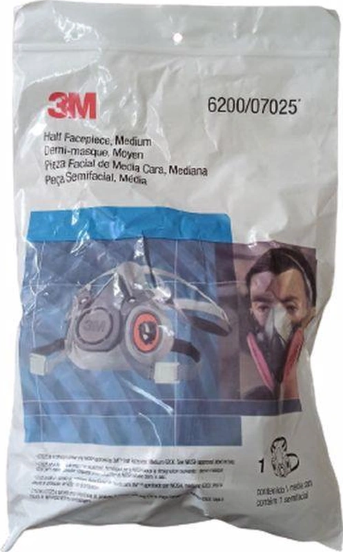 3m 6200 Yarım Yüz Maskesi + 3m 6059 Abek Filtre + 3m 5935 P3 Filtre +k501 Kapak