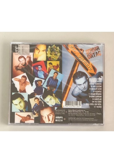 Serdar Ortaç Yaz Yağmuru Cd Jelatininde Sıfır Cd