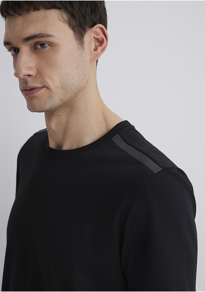 Mavi Siyah Erkek T-shirt M0612689-900 Siyah