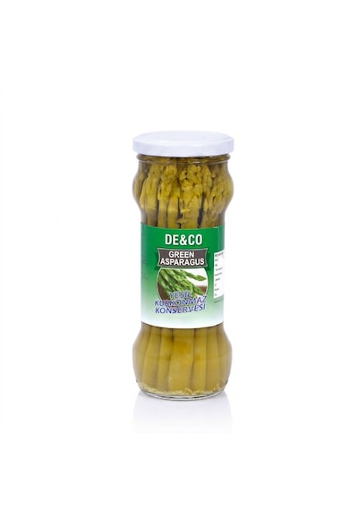 De&co Green Asparagus Yeşil Kuşkonmaz Konservesi 370ml