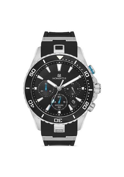 Sm381t-04bb Momentus Men's Sport Master Kol Saati 43 Mm / Siyah Gri