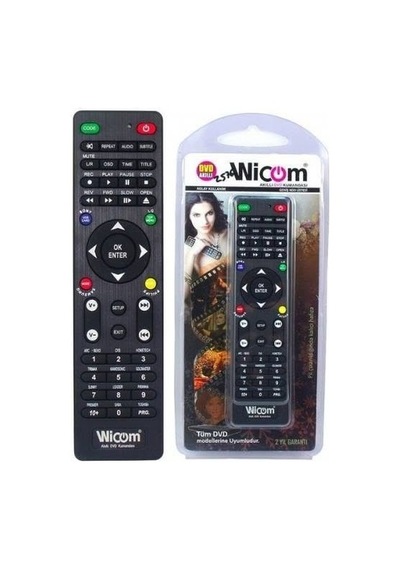 Wıcom Unıversal Tüm Modellere Uyumlu Akılı Dvd Kumandası
