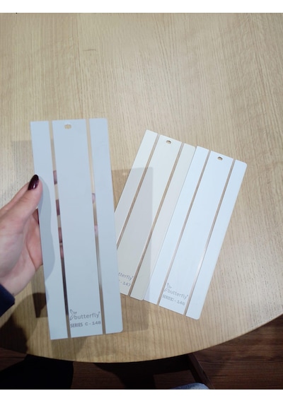 As Perde Çizgili Pvc Dikey Perde
