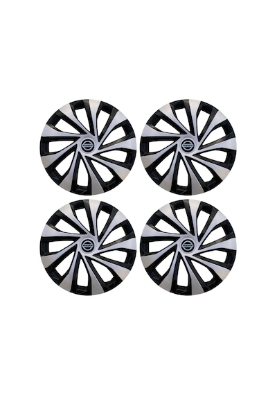 Kırılmaz Nissan Primera 14'' inç Uyumlu Jant Kapağı 4 Adet 1 Takım Çelik Görünümlü