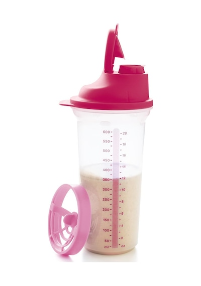 Shaker Karıştırıcı 600 Ml Vişne Çürüğü Sızdırmaz Sporcu İçecek Şişesi No Color