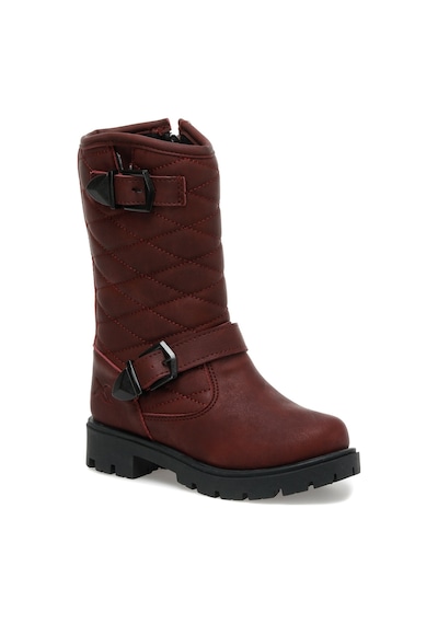 Kinetix Letune 2PR Bordo Kız Çocuk Çizme Bordo