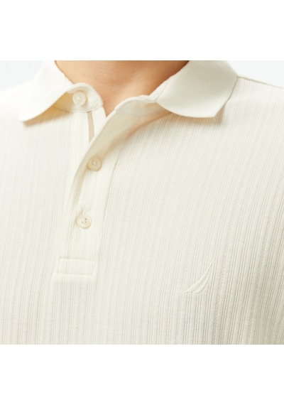Nautica Erkek Ekru Classic Fit Polo Düz K55303t Krem