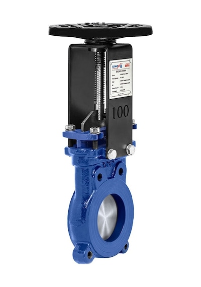 Unox Dn65 Manuel Bıçak Sürgülü Vana Çift Taraf Sızdırmazlık