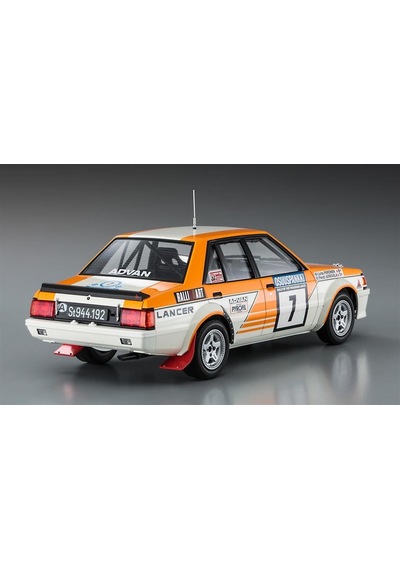 Hasegawa Hc38 21138 1/24 Ölçek, Mitsubishi Lancer Ex 2000 Turbo 1982 1000 Lakes Rally , Yarış Aracı Plastik Model Kiti