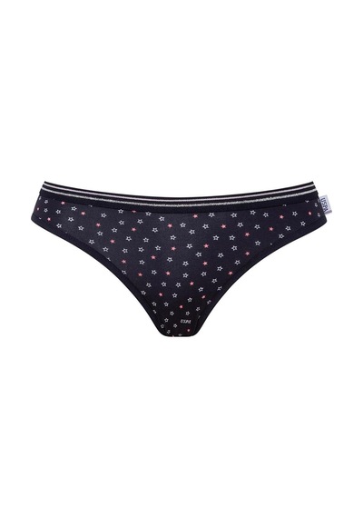 U.S. Polo Assn. U.s Polo Assn. 66422 Kadın Pamuklu 3'lü Slip Külot-pembe&gri&lacivert mix color