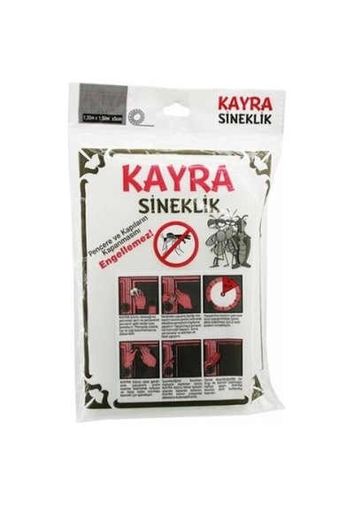 Mey İthalat Yapışkanlı Çift Kanat Sineklik Çok Renkli