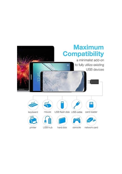 Type C Usb 3.1 To Usb 3.0 Dönüştürücü Otg Çevirici Adaptör Metal Macbook, İpad Air 2020, İpad Pro, Surface Pro, Diğer