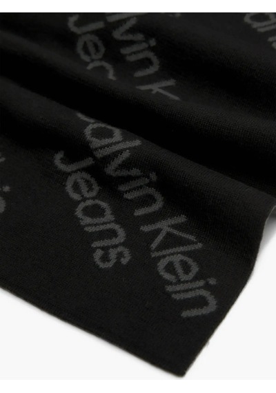 Calvin Klein Aop Scarf Kadın Siyah Atkı