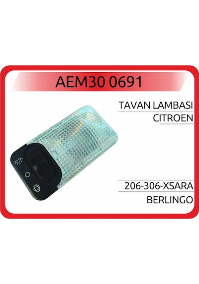 Aem Tavan Lambası Peugeot Partner-berlıngo-p206-p306-p406-p806-evasıon-xsara-xantıa-xsara Pıcasso 97-08 Aem30 0691 6362.k9 6362.p3 6362.h2 Aem Tavan Lambası Peugeot Partner-berlıngo-p206-p306-p406-p806-evasıon-xsara-xantıa-xsara Pıcasso 97-08 Aem30 0691 6362.k9 6362.p3 6362.h2