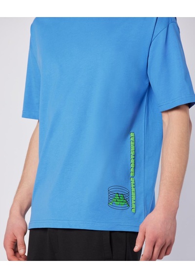 Kappa Bento Tshirt Erkek Mavi Regular Tişört