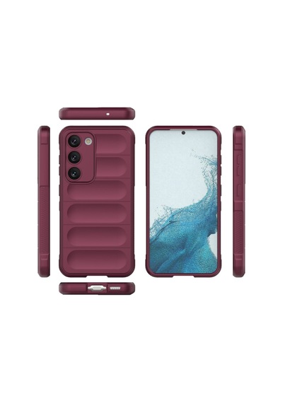 Samsung Uyumlu Galaxy S23 Plus Kılıf Optimum Lens Çerçeveli Silikon Kapak