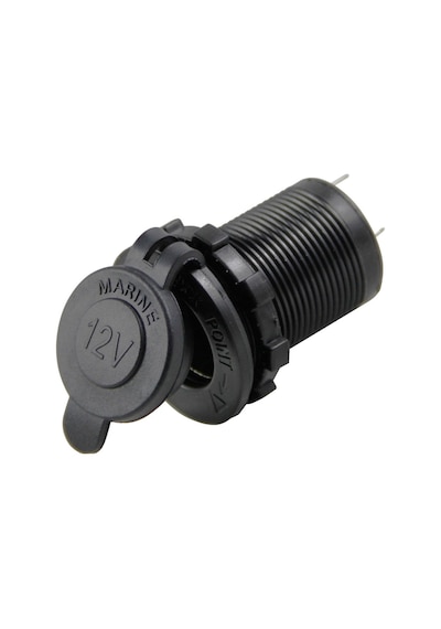 A Kalite Oto Çakmak Fiş Çakmaklık Dişi Pano Tip 30Mm Şase Monteli