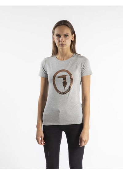 TRUSSARDI Kadın  T'shirt TRRD003887 Gri