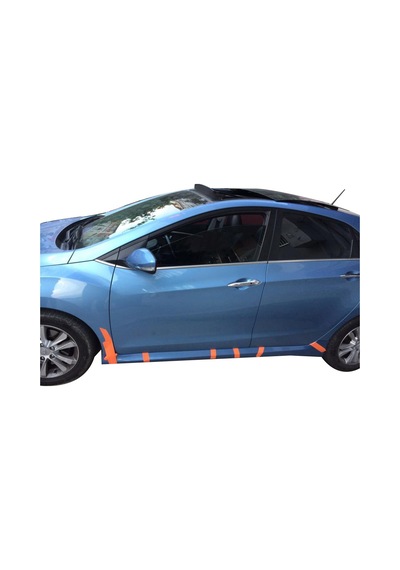 Hyundai I30 (2011-2016) Custom Yan Marşpiyel Seti (Plastik)