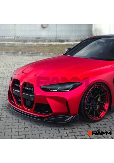 Bmw M3 M4 G80 G81 G82 G83 Ön Lip Parlak Siyah