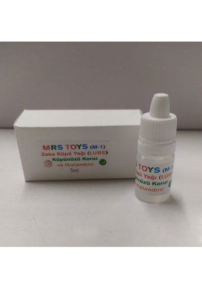Mrs Toys M1 Zeka Küpü Yağı Lube Küp Yağı Rubik Küpü Yağı