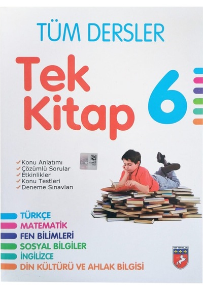 6. Sınıf Tüm Dersler Tek Kitap Konu Anlatımlı