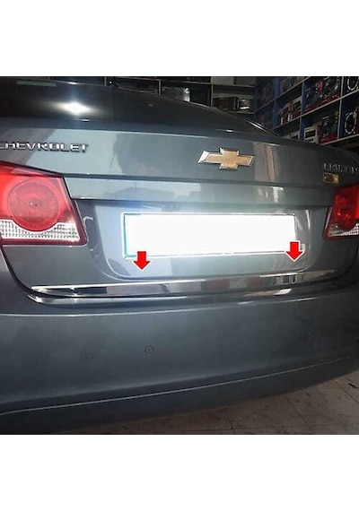 Chevrolet Cruze Sd Krom Bagaj Alt Çıtası 2009 Üzeri