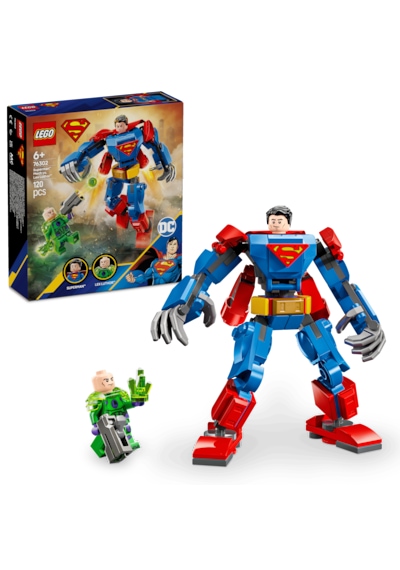 LEGO® DC Superman™ Robotu, Lex Luthor™’a Karşı 76302 - 6 Yaş ve Üzeri Süper Kahraman Sevenler için Yaratıcı Oyuncak Yapım Seti (120 Parça) LEGO® DC Superman™ Robotu, Lex Luthor™’a Karşı 76302 - 6 Yaş ve Üzeri Süper Kahraman Sevenler için Yaratıcı Oyuncak Yapım Seti (120 Parça)