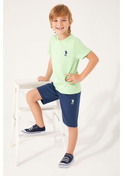 U.S. Polo Assn. Mint Yeşili Erkek Çocuk Takım Mint Yeşili