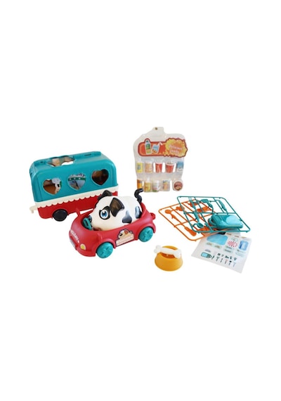 Ogi Mogi Toys Ses Kontrollü Köpek, Araba Ve Atıştırma Arabası Seti
