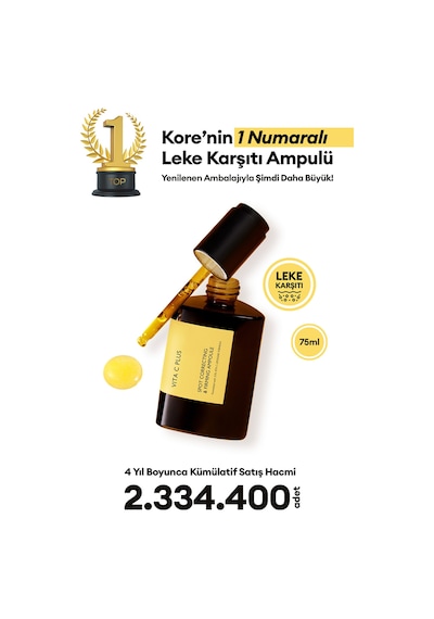 Leke Karşıtı Sıkı Görünüm Sunan C Vitamini Ampulü 75 Ml Vita C Plus Spot Correcting &firming Ampoule