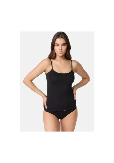 Comfort Secret 3'lü Basic Ip Askı Atlet Siyah