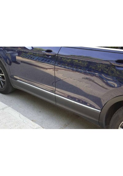 Vw Tiguan Krom Yan Kapı Çıtası 4 Parça 2016-2020   Arası