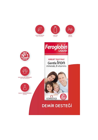 Vitabiotics Feroglobin Likit 200 ML