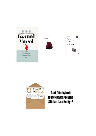 Aşklar, Hevesler, Ayrılıklar Üçlemesi Ciltli + Kin Divanı + Sahiden Hikâye + Okuma Sticker'ları