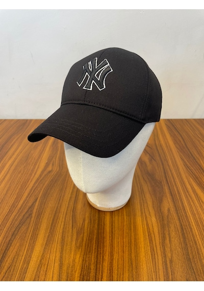 Hamze Ny Yankees New York Nakışlı Unisex Beyzbol Cap Şapka Siyah