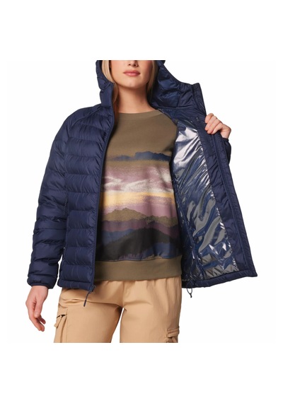 Columbia Powder Lite Iı Hooded Kadın Mont Wk8123-464 Lacivert