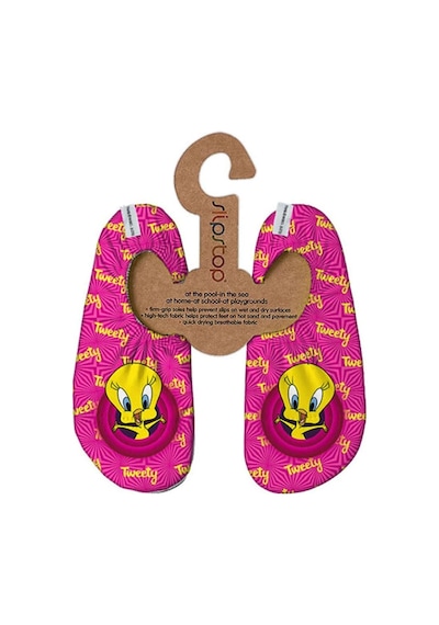 Slipstop Warner Bros Tweety Canarino Kız Çocuk Kaydırmaz Havuz Deniz Patiği Ss2312050073 Çok Renkli