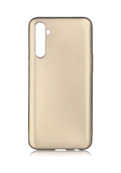 Realme 6 Pro Kılıf Zore Premier Silikon Kapak Gold