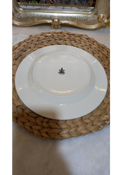 Pasta Tabak Yeniyıl 19 Cm 6 Lı Çok Renkli