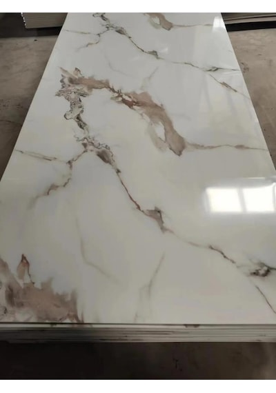Alternatif Kaplama Uv Pvc Mermer Panel Elegant1 Adet 60x120cm Ev Ofis Otel Duvar Kaplama Paneli