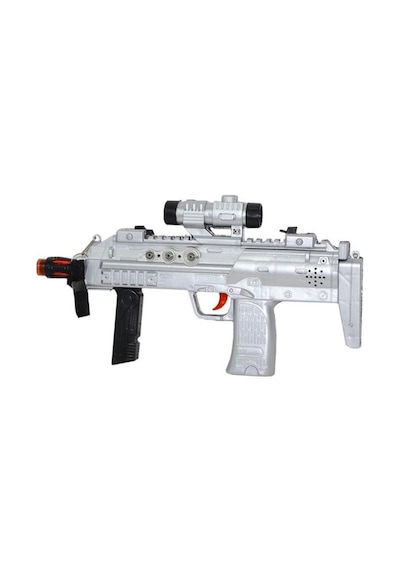 Prestij Oyuncak King Of The Gun Poşetli Pilli Işıklı Silah 828 Gri Renk