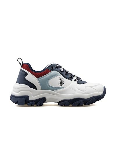 U.s. Polo Assn. Tracky 5pr Beyaz Kadın Spor Ayakkabı Beyaz Laci Beyaz Laci